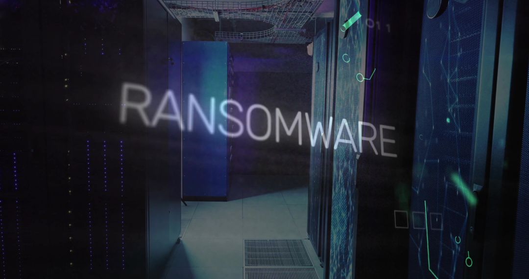 Holographic RANSOMWARE Effect in High-Tech Data Center