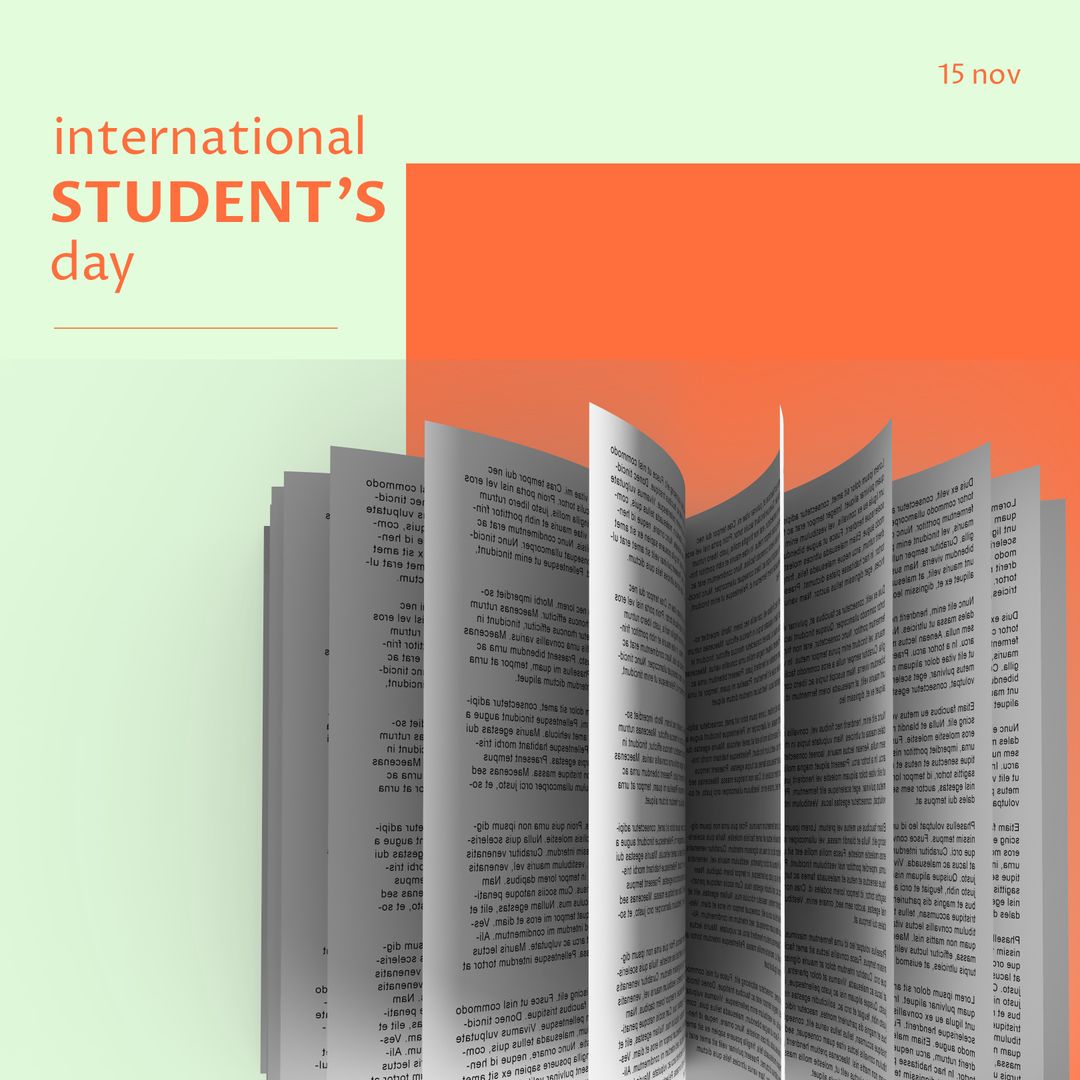 International Student's Day and Celebration Concept