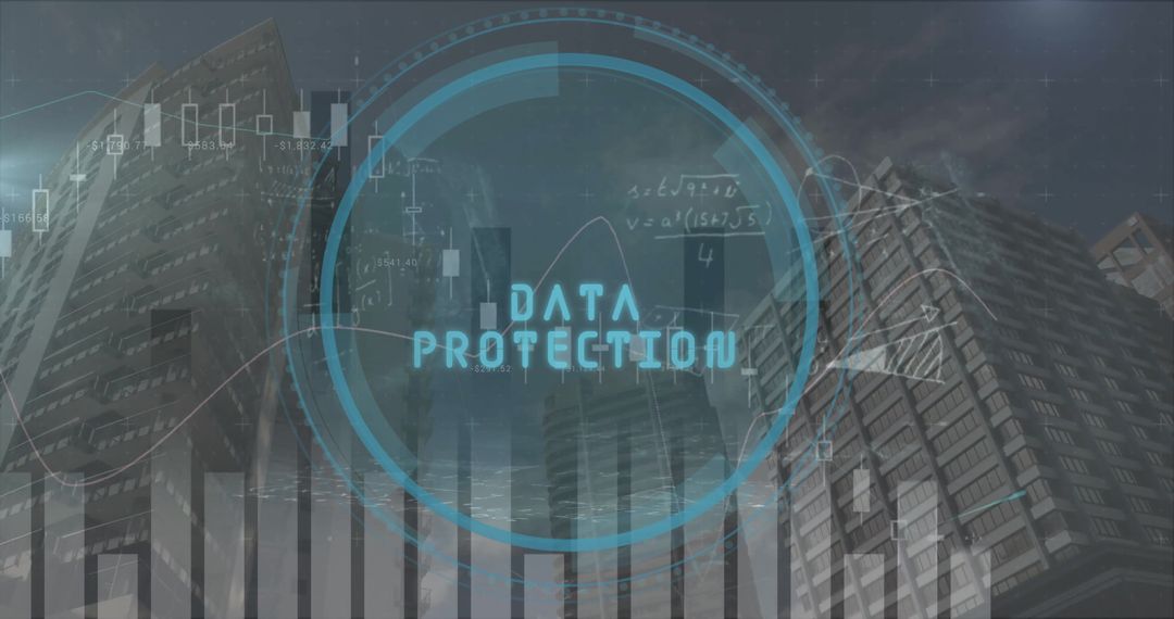Digital Data Protection Over Cityscape with Cryptographic Elements