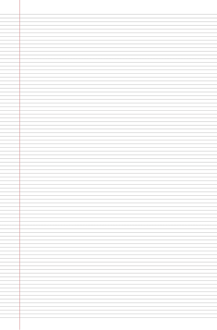 Transparent Lined Invisible Clarity Linear Precision Paper