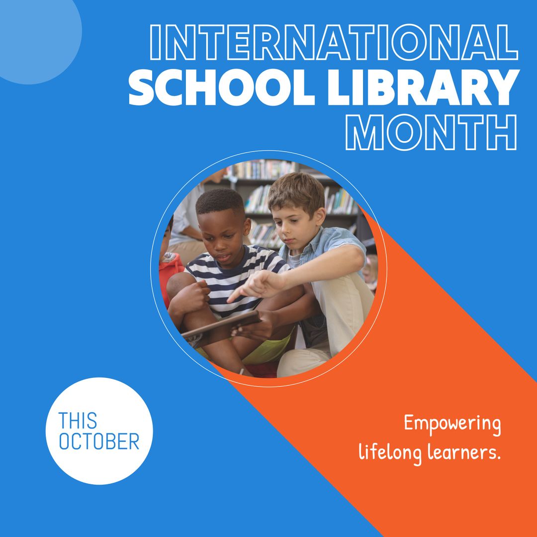 International School Library Month Celebration with Children