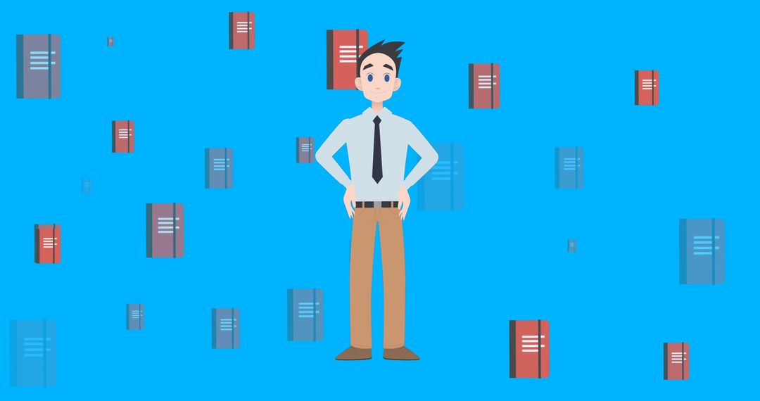 Man Engaging in National Mentoring Month Concept