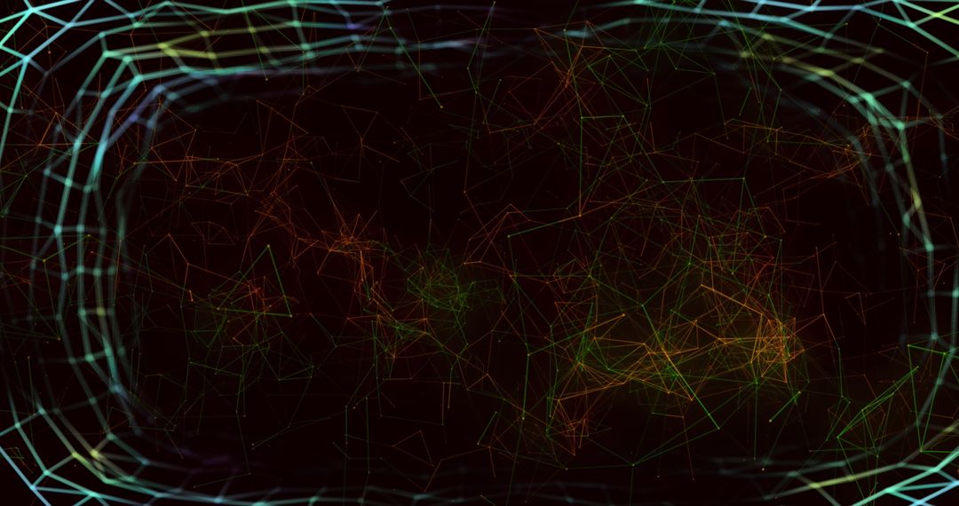 Digital Network with Interconnecting Lines and Nodes