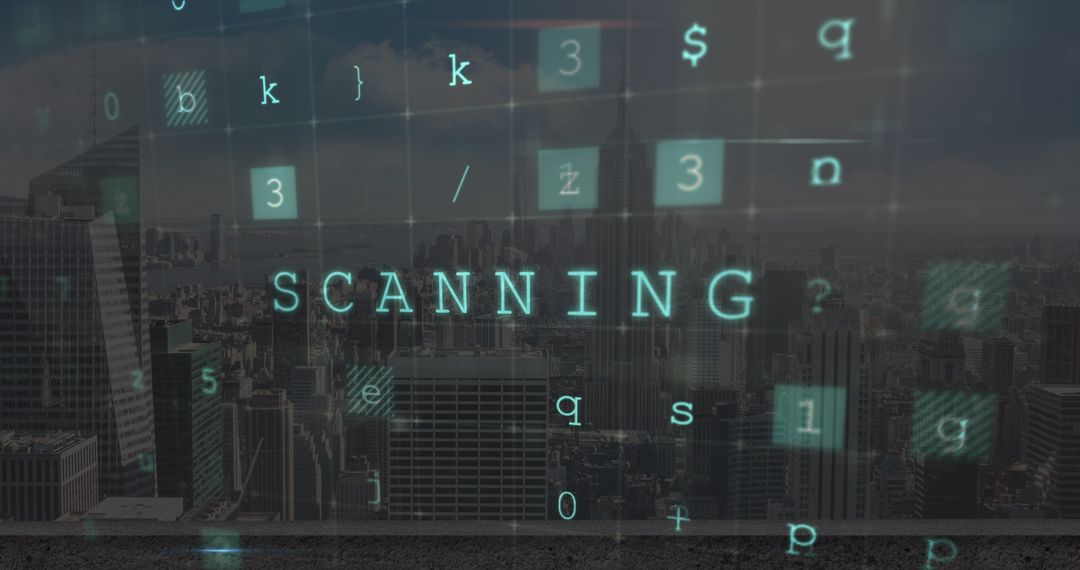 Digital Data Breach Symbolizes Cybersecurity Concerns