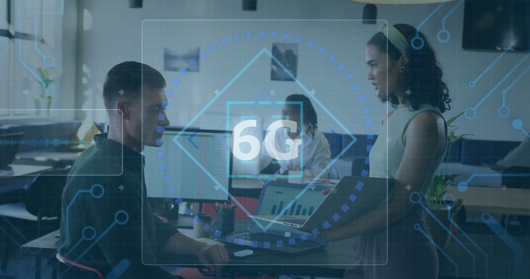 Technological Collaboration in Modern Office Analyzing 6G