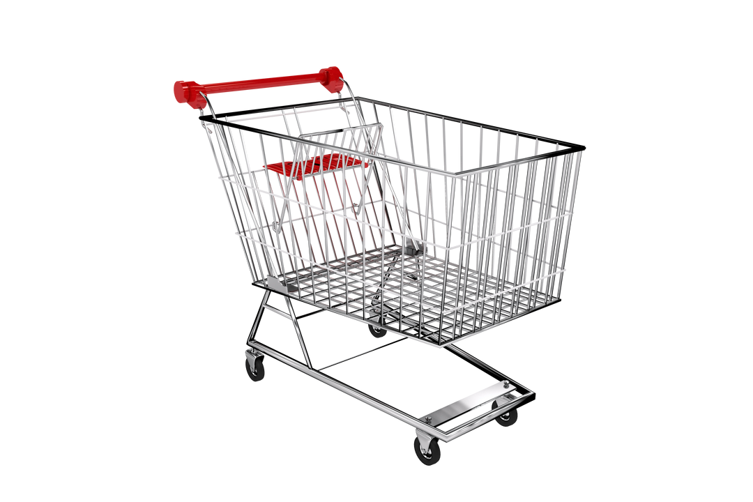 Empty Shopping Cart on Transparent Background for Retail and E-commerce - Download Free Stock Images Pikwizard.com