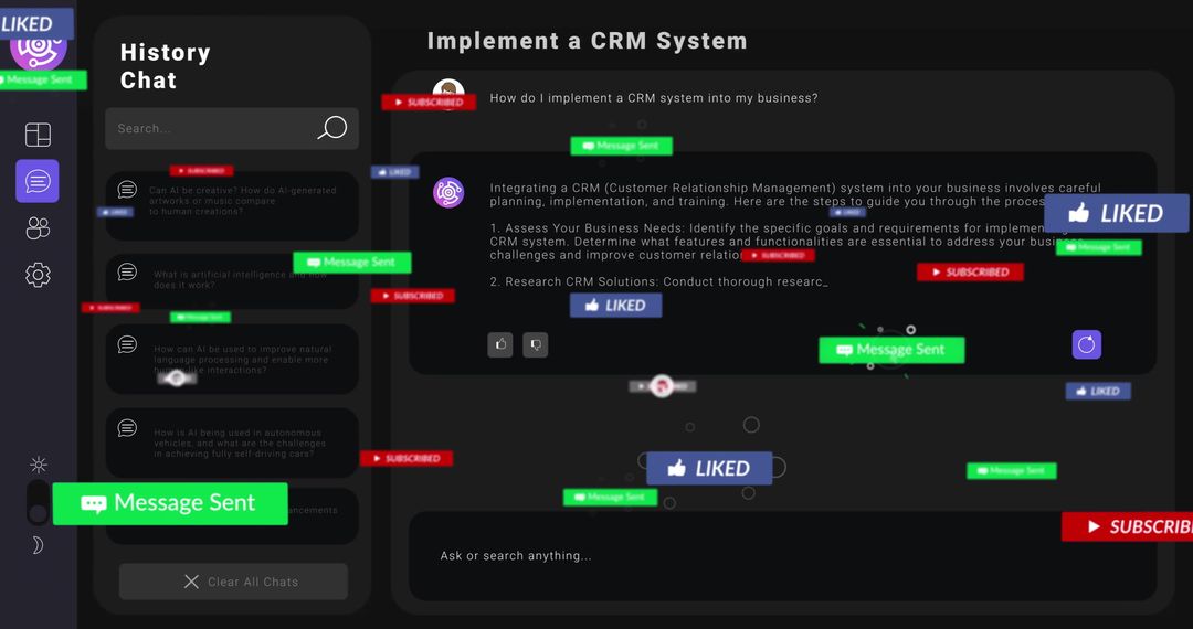 Visualizing Digital Data Flow in Social Media Networks