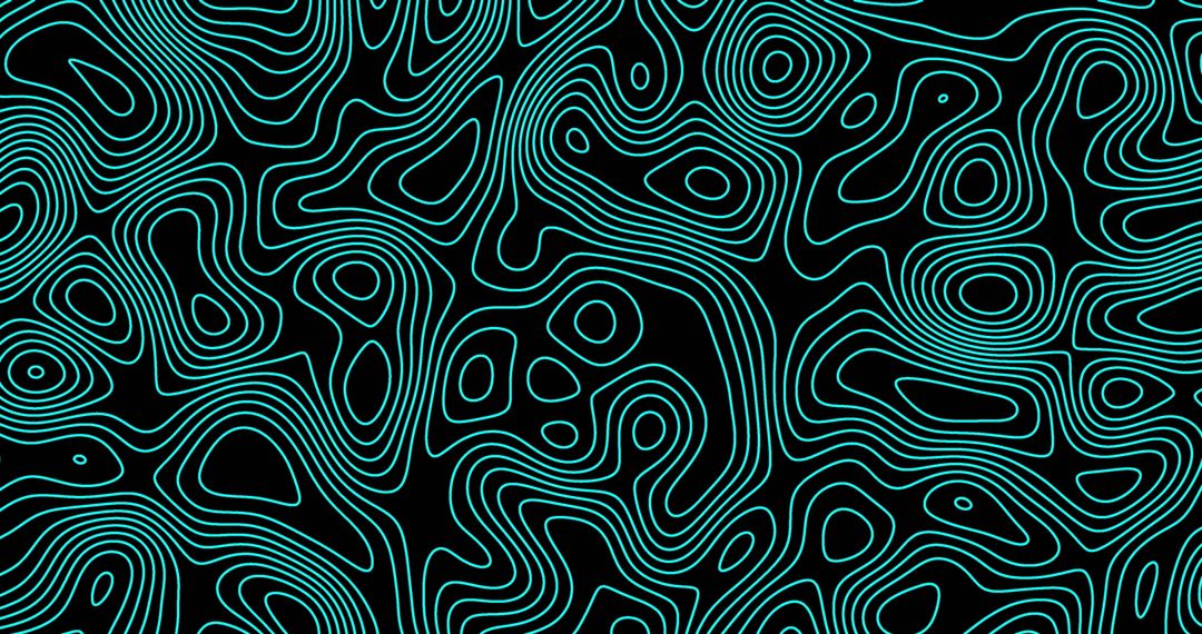 Virtual Reality Contour Lines Overlay Illustrating Innovation