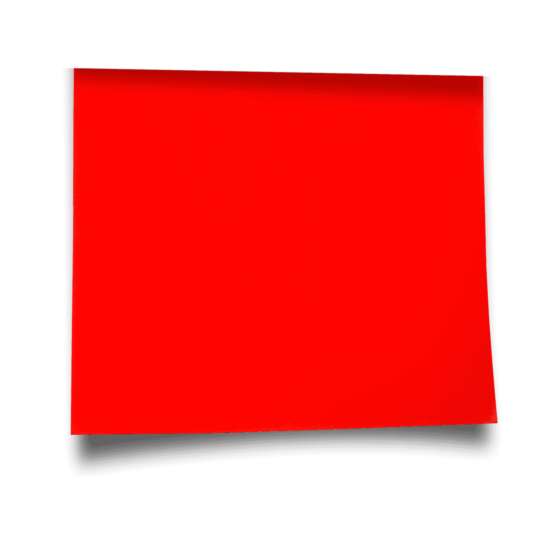 Transparent Red Card Illustration with Copy Space on Background