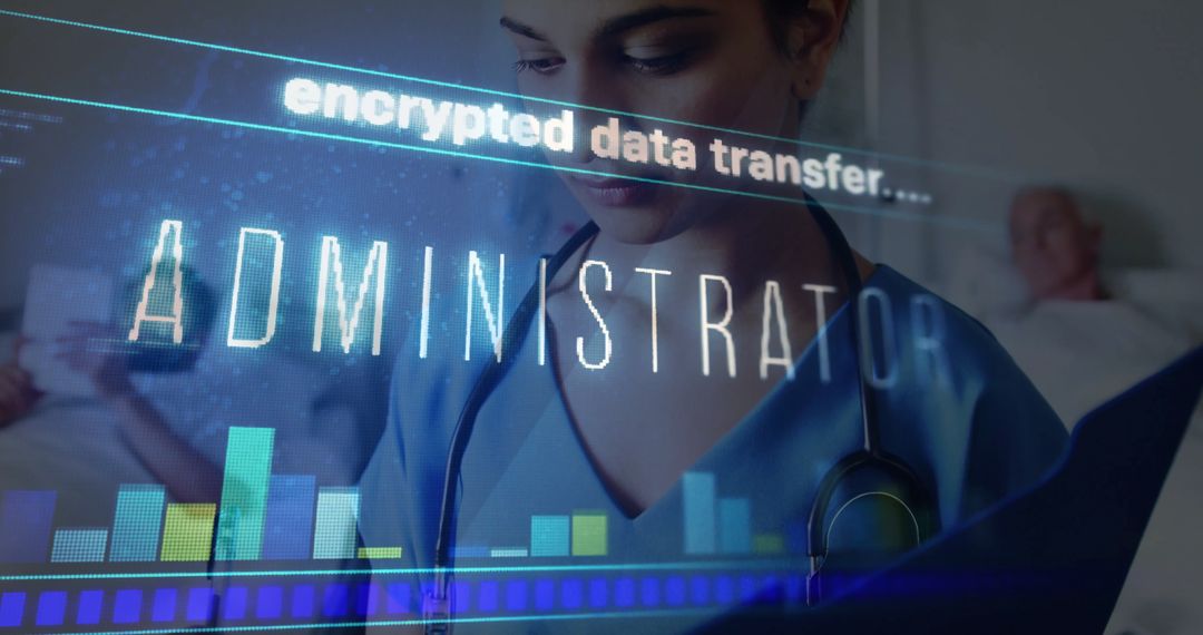 Healthcare Professional Analyzing Digital Data Solutions