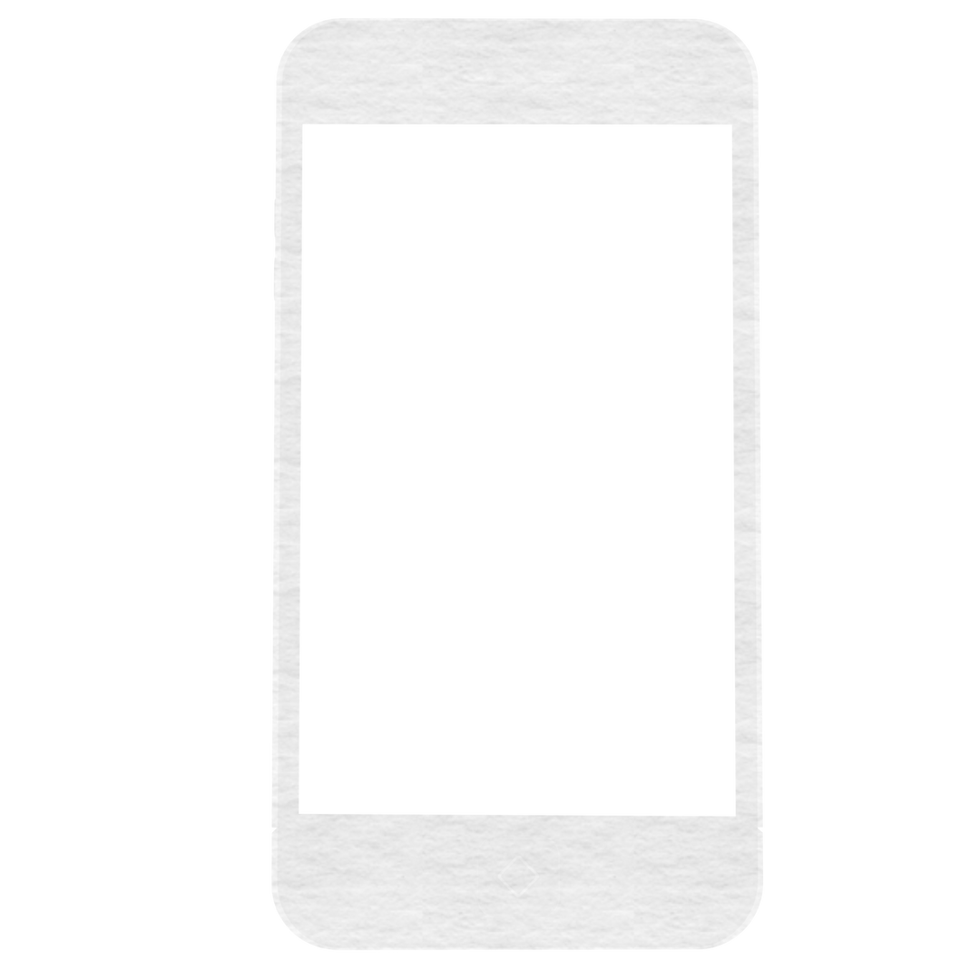 White Smartphone with Copy Space Screen on Transparent Background - Download Free Stock Images Pikwizard.com