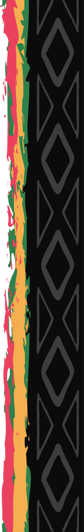 Vibrant Geometric Diamond Pattern on Transparent Background