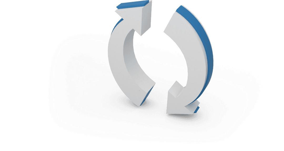 3D Transparent Circular Arrows for Continuous Loop Concept - Download Free Stock Images Pikwizard.com