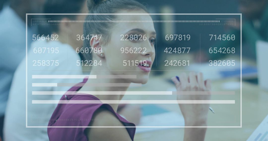 Diverse Office Team Analyzing Financial Data