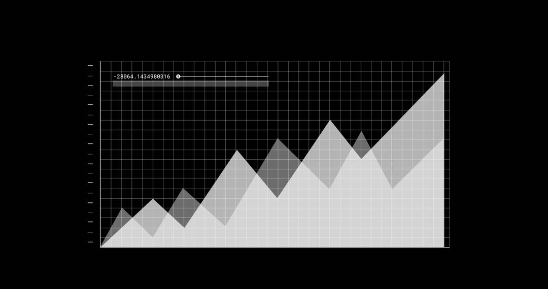 Financial Data Analysis on Dark Background Enhancing Insights
