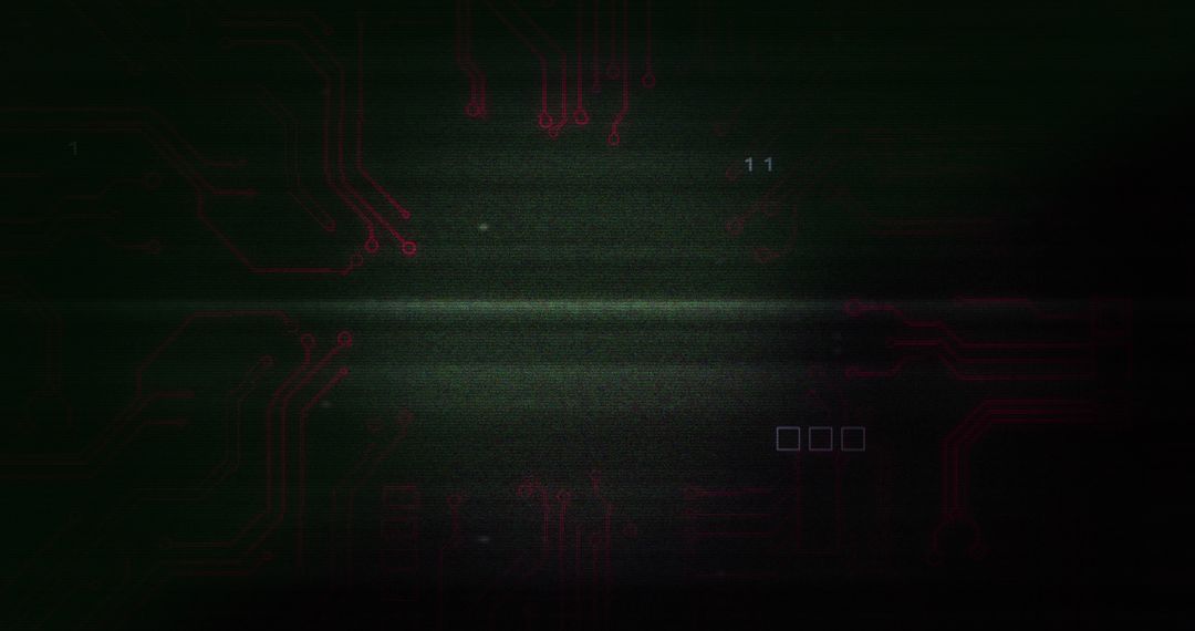Digital Circuit Board with Data Interference Effect - Free Images, Stock Photos and Pictures on Pikwizard.com