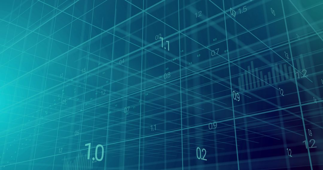 Futuristic Digital Code Sphere with Network Connections