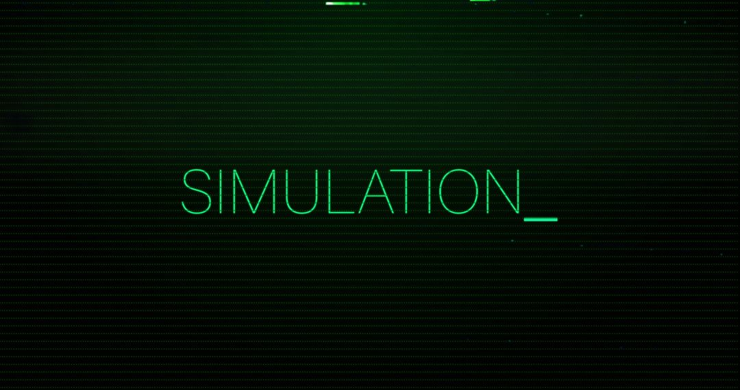 Glitchy Green Holographic Digital Simulation Text - Free Images, Stock Photos and Pictures on Pikwizard.com