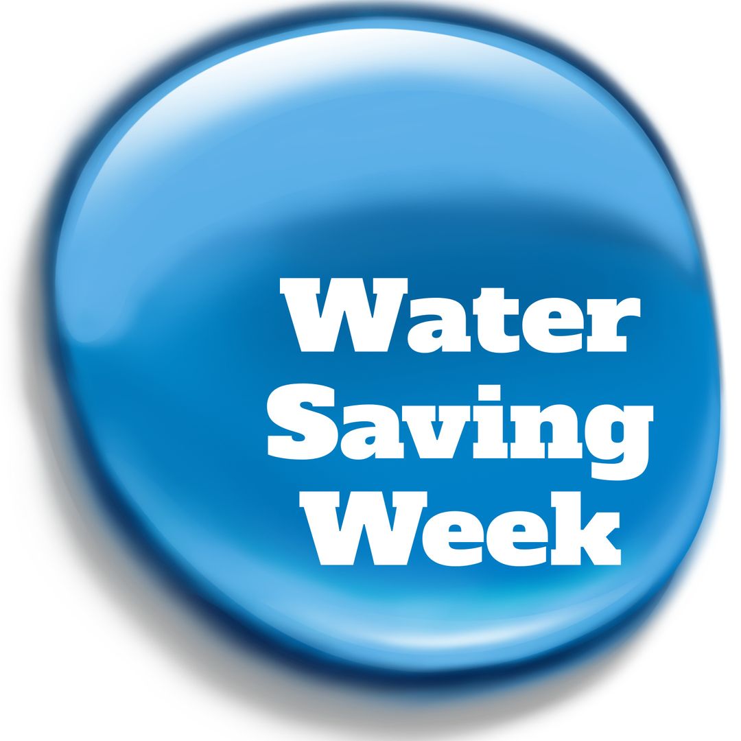 Water Saving Week Campaign Logo Highlighting Conservation - Download Free Stock Templates Pikwizard.com