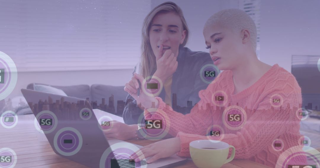 Collaborating in Modern Workspace with 5G Connectivity Theme