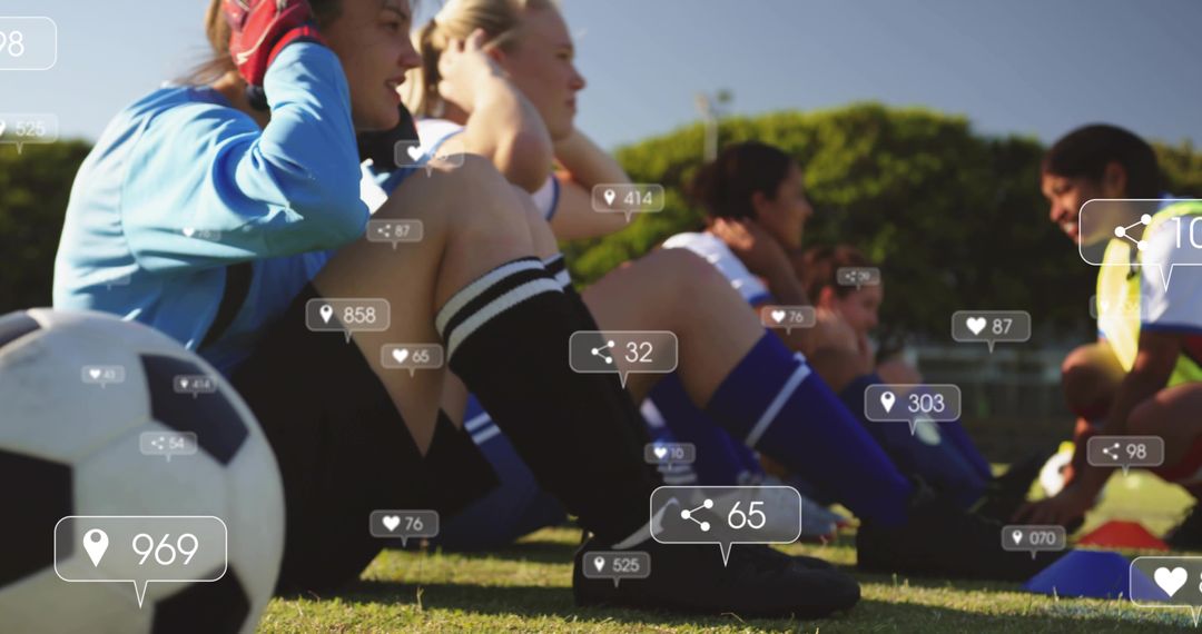 Soccer Players Training with Digital Interaction Interface