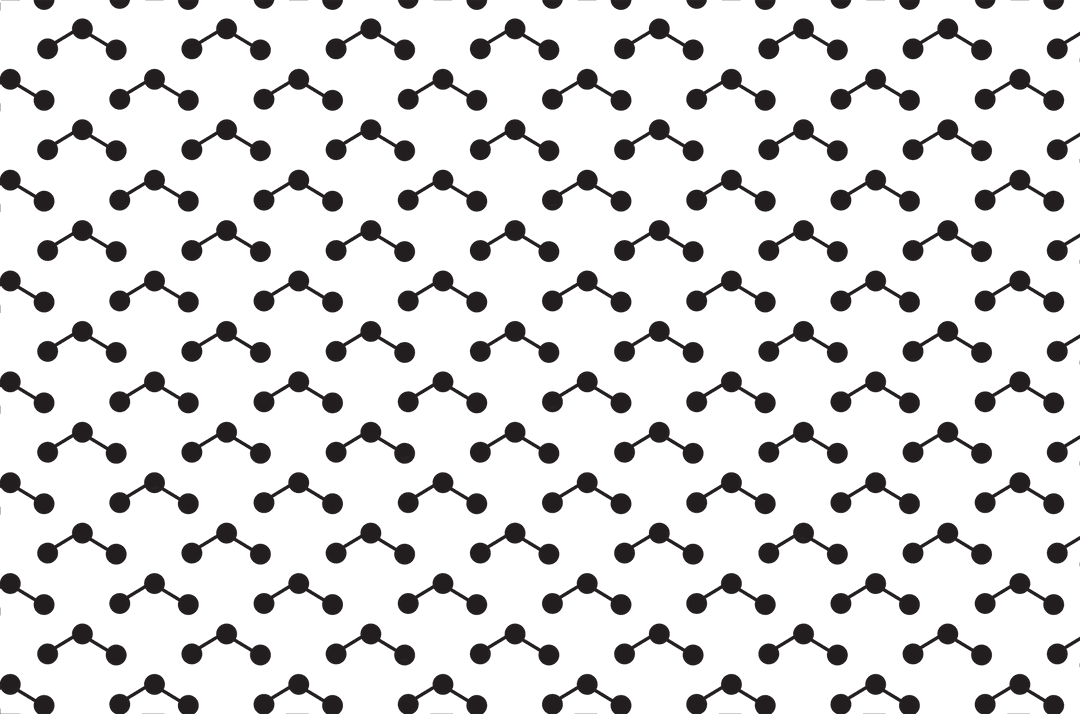 Molecular Pattern on Transparent Background for Science Designs