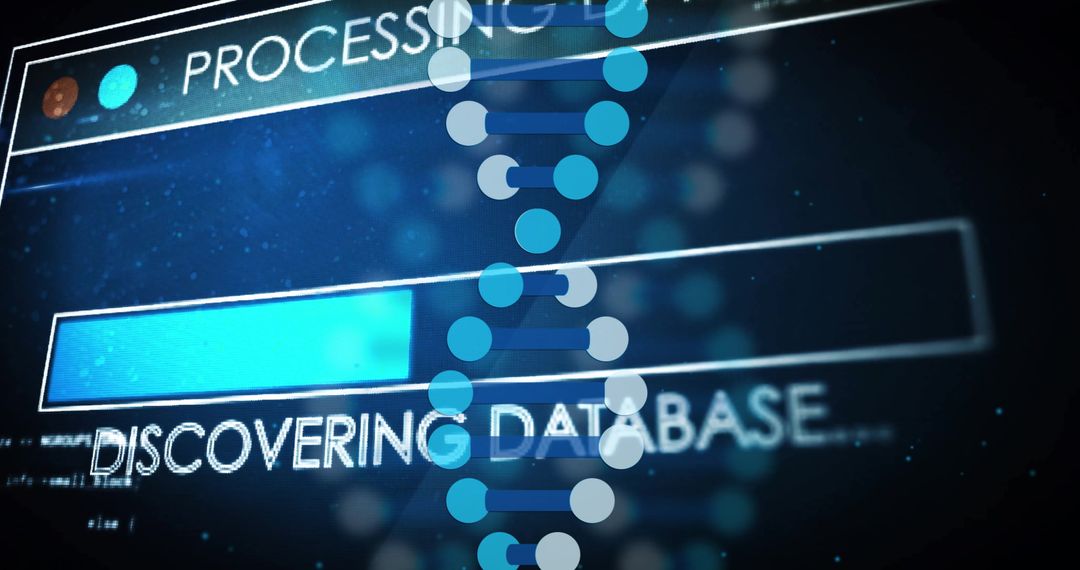 DNA Strand Over Data Processing Interface