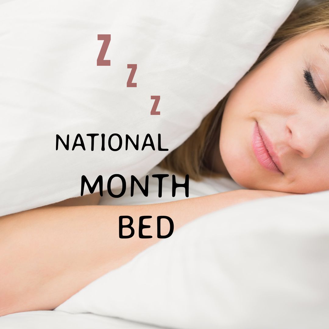 Celebrating National Bed Month with Serene Sleep Image