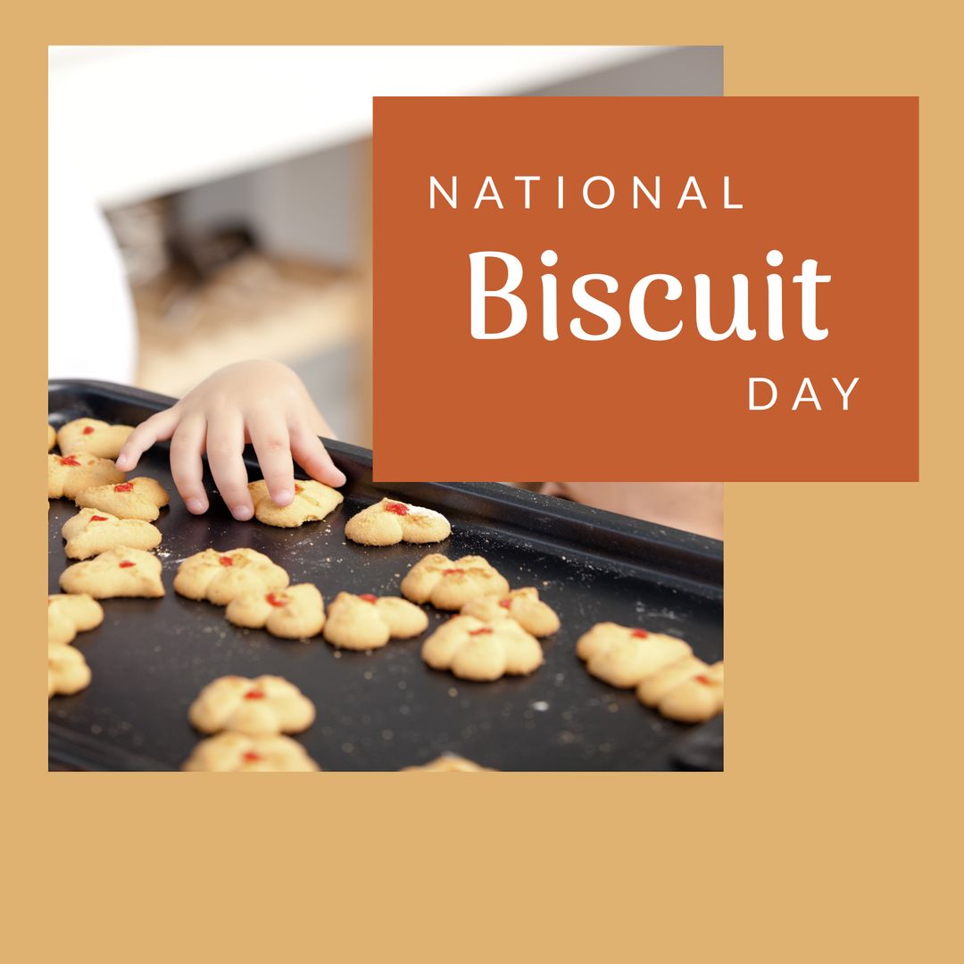 Celebrating National Biscuit Day with Homemade Cookies - Download Free Stock Templates Pikwizard.com