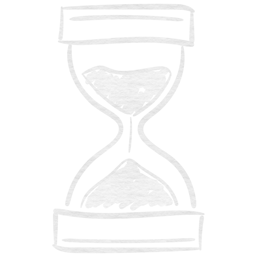 Minimalistic Hourglass Illustration on Transparent Background - Download Free Stock Images Pikwizard.com