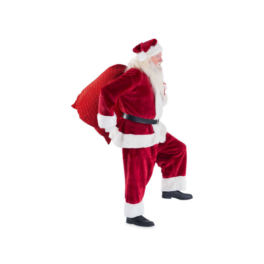 Transparent Santa Claus with Sack Christmas Tradition Character - Download Free Stock Images Pikwizard.com