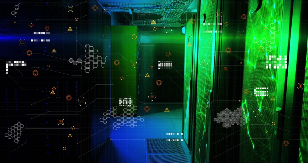 Digital Data Processing in Technological Server Room