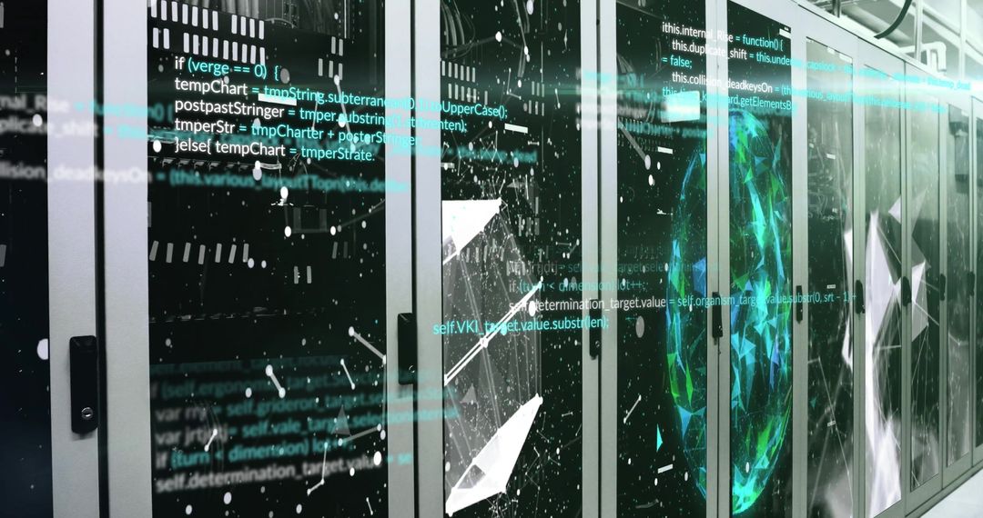 advanced data processing in modern data center - Free Images, Stock Photos and Pictures on Pikwizard.com