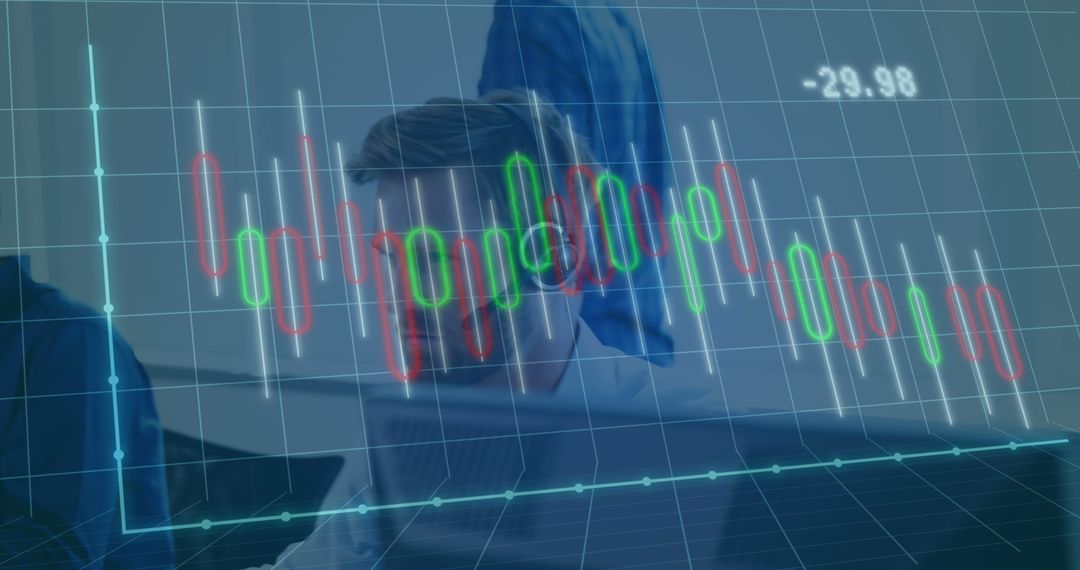 Financial Analyst Monitoring Stock Market Chart Data - Free Images, Stock Photos and Pictures on Pikwizard.com