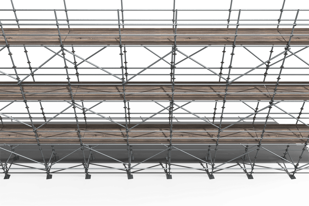 Transparent Scaffolding Structure for Construction Design