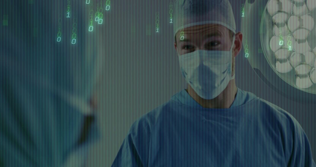 Male Surgeon Discussing Procedure in Operating Room