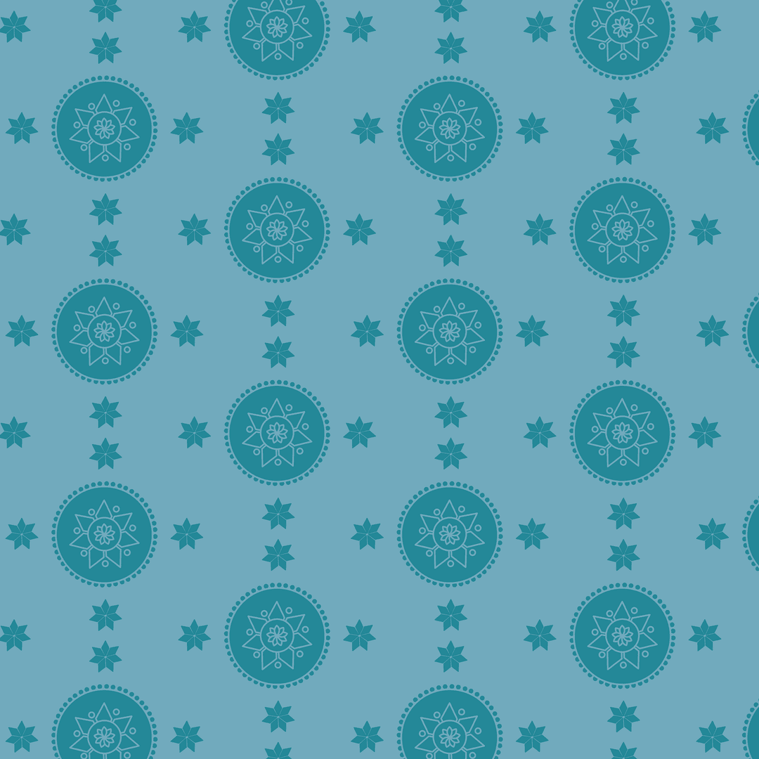 Transparent Blue Geometric Pattern Design Isolated Vector