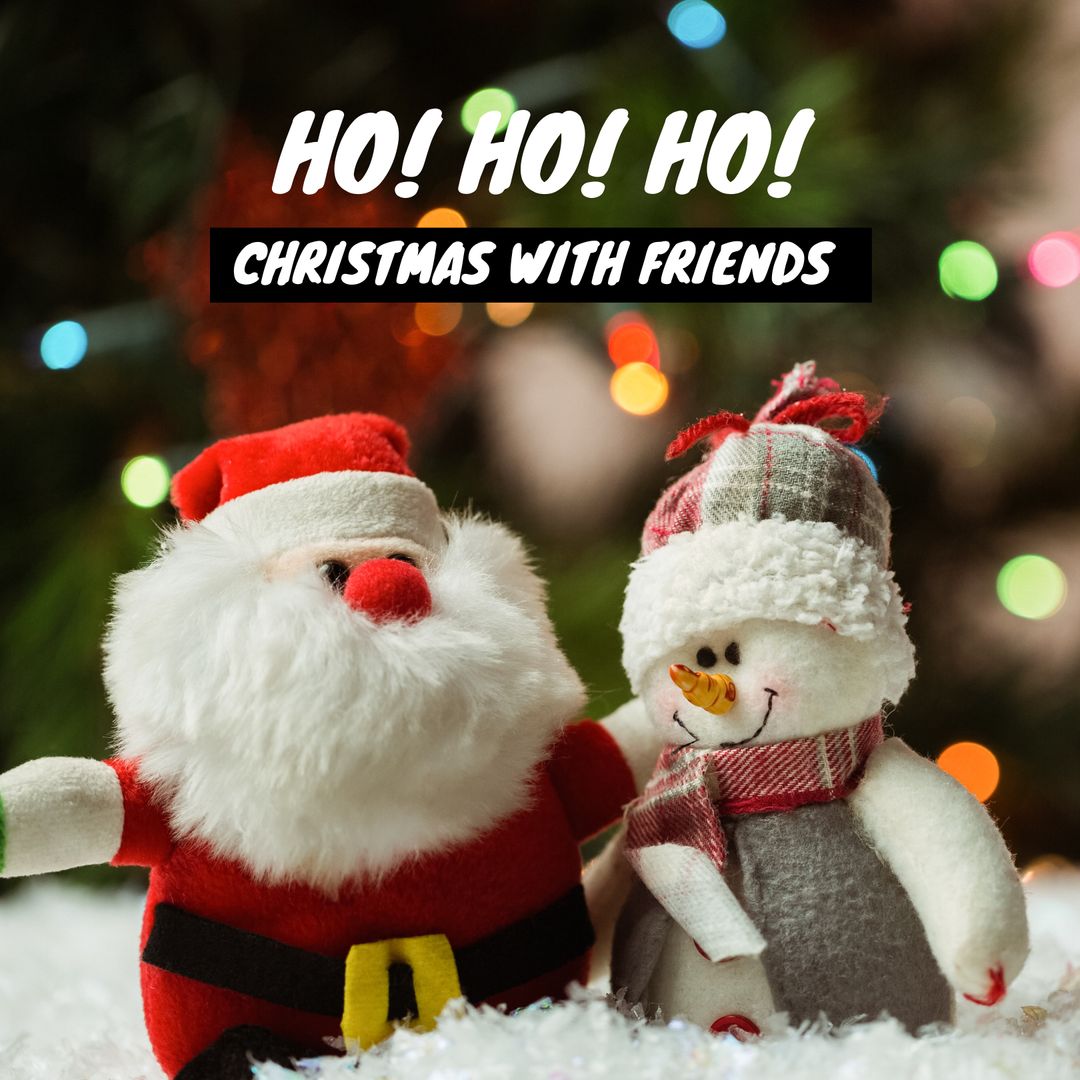 Festive Plush Santa and Snowman for Heartwarming Holiday Cheer