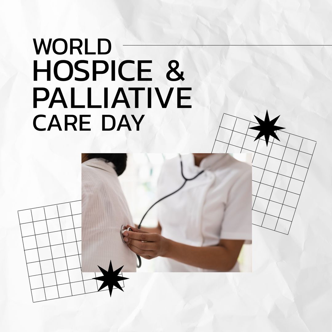 World Hospice and Palliative Care Day Illustrated Concept Design