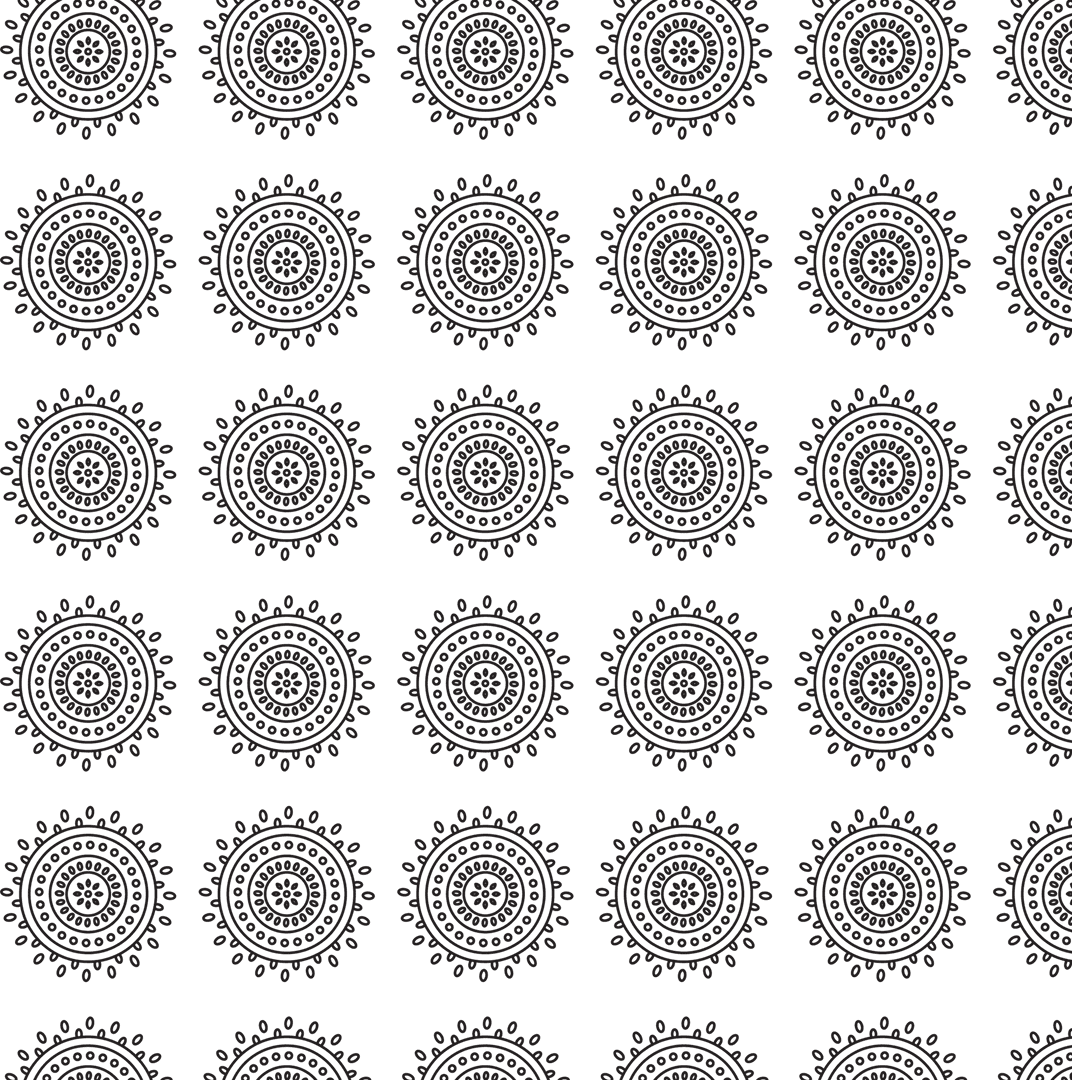 Seamless Black Circular Patterns on Transparent Background - Download Free Stock Images Pikwizard.com
