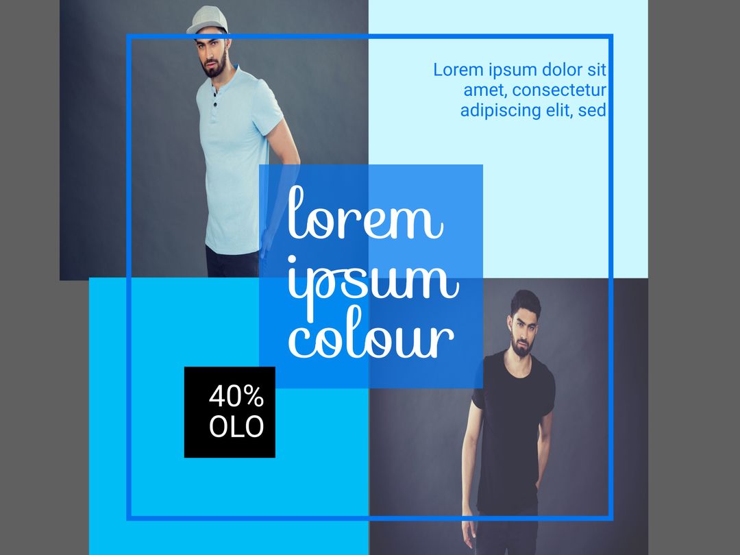 Trendy Casual Wear Fashion Promotion Template