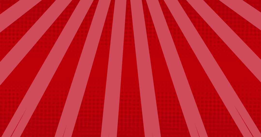 Dynamic Pink Stripes on Vibrant Red Background