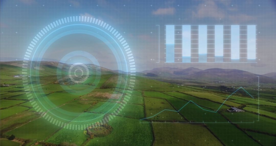 Digital Data Visualization on Agricultural Landscapes