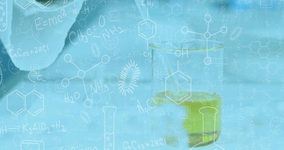Chemical and Mathematical Equations in Laboratory Environment