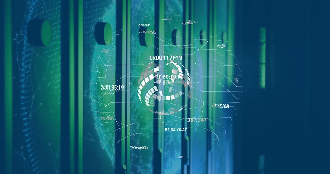 Futuristic Holographic Data and Servers in Technology Environment