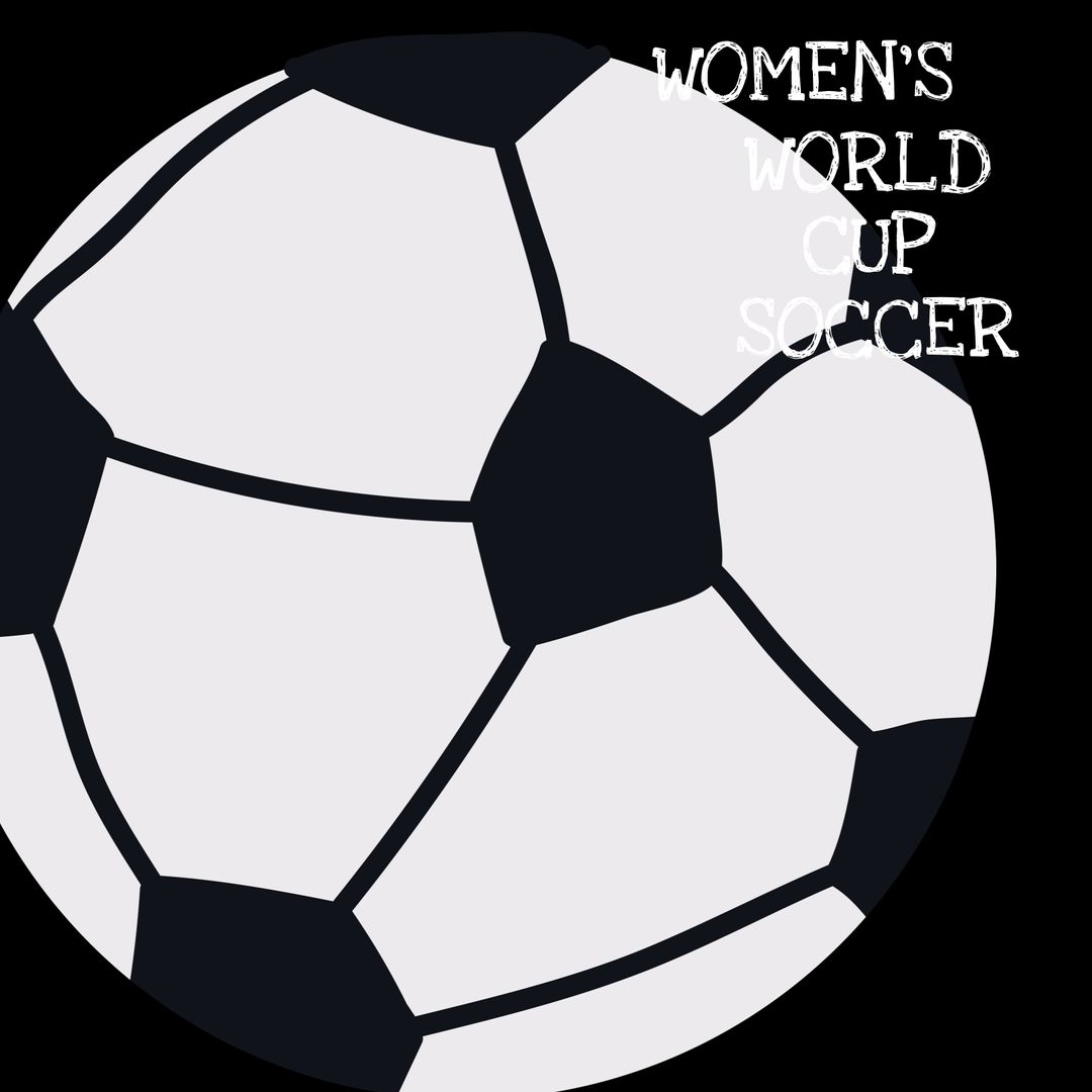 Women's World Cup Soccer Ball Design for Athletic Promotions