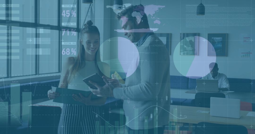 Financial Data Interface with Business Professionals in Office