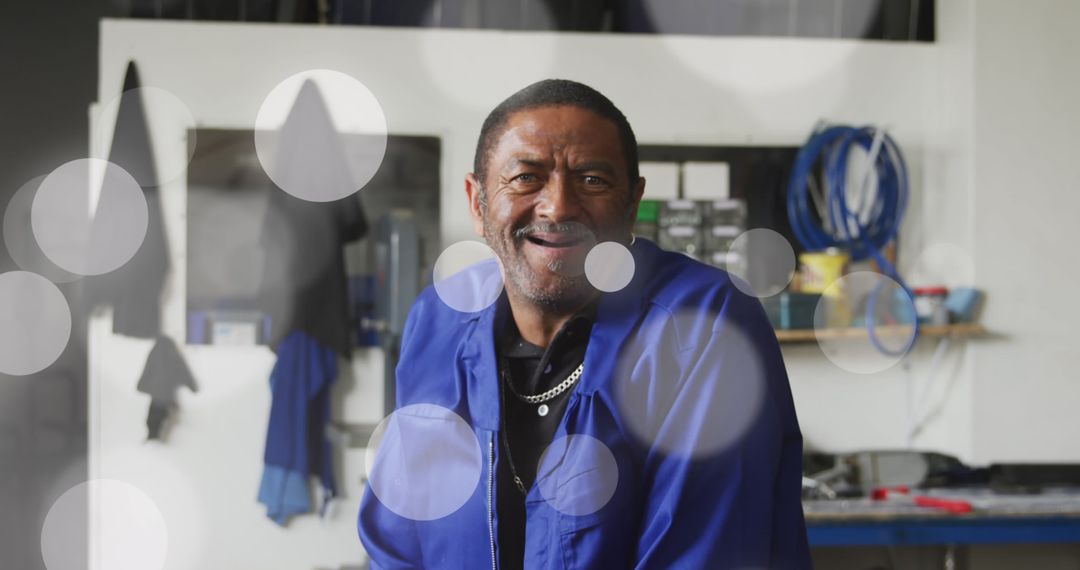 Disabled African American Worker Celebrating International Day