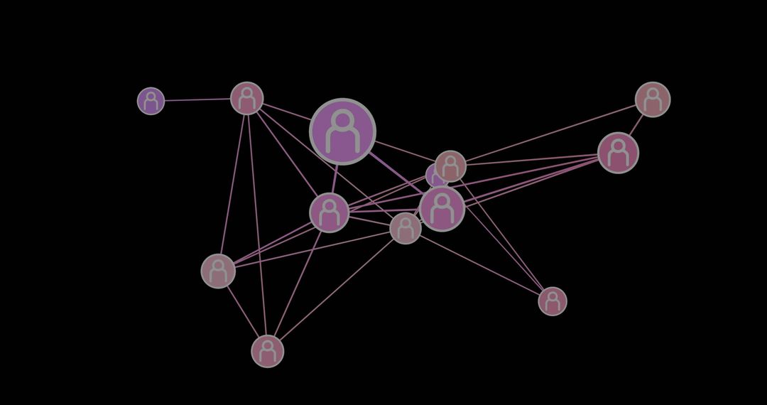 Digital Network Connections Visualizing Global Financial Data Analysis