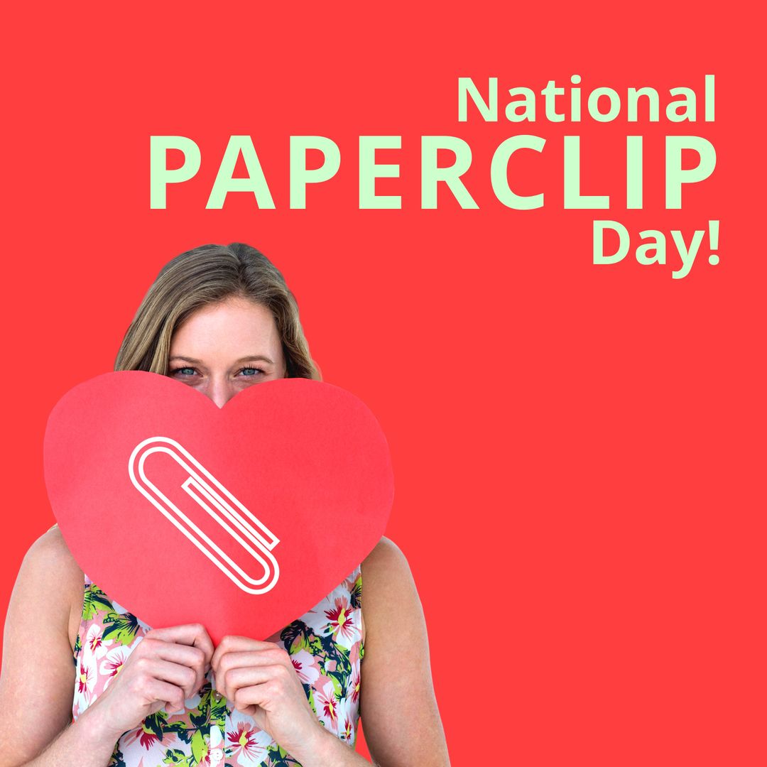 Celebrating National Paperclip Day with Symbolic Heart Design